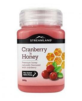 Streamland 蔓越莓蜂蜜 500g 22 9纽约110元
