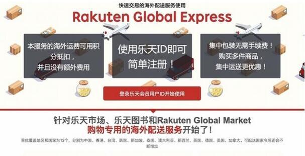 日本乐天开通中国直邮，国内网站价格最低