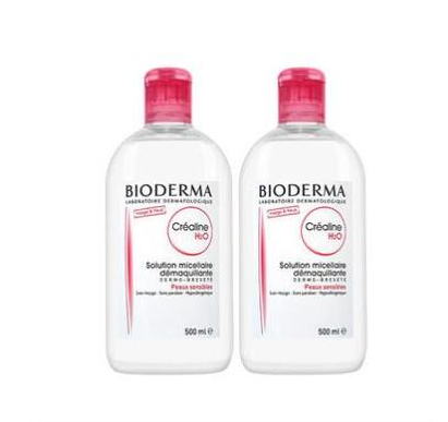 Bioderma 贝德玛 温和无刺激卸妆水 500ml 2瓶装【限购2件】