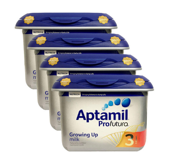 【4件包邮装】Aptamil 英国爱他美 白金版 3段奶粉 4800g 罐（适合1-2岁的宝宝）