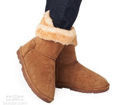比呀比： LAMO Queue Wrap Boots 女款中筒雪地靴 $20.73