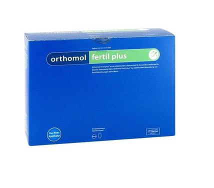 【包邮装】Orthomol 奥适宝 Fertil Plus 男性备孕提高精子活力营养胶囊 90袋