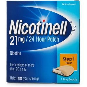 【满85澳享折上8 5折】Nicotinell 21mg尼古丁健康戒烟贴 7片