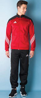 【夏日特惠，满£65包邮】Adidas Sereno 14 男士清爽运动套装，6 3折报价为£34 99（约¥308）