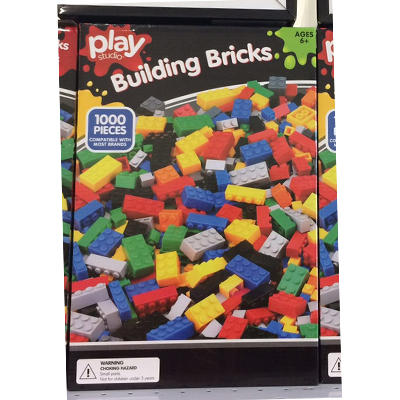 【新西兰KD】【单件包邮】Play 新西兰兼容乐高积木玩具 BuildingBricks1000片  NZ$30 19 约￥151  