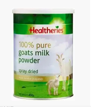 【新西兰PD】【3件包邮】Healtheries 贺寿利 100%纯羊奶粉 450g 单件仅需NZ$26 75  约￥128