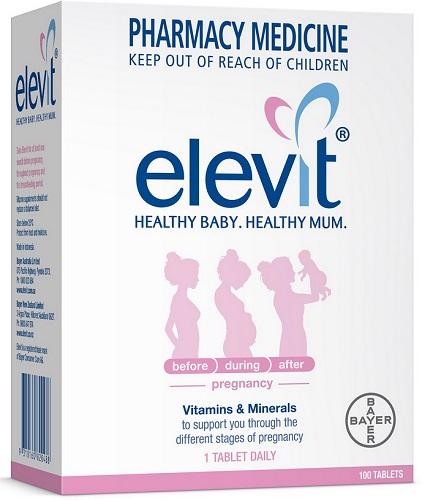 【全场满88澳免邮（RY88）+满116澳再减6澳】Elevit 爱乐维 备孕 孕妇孕期复合维生素叶酸片