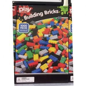【新西兰KD】【单件包邮】Play 新西兰积木玩具 BuildingBricks1000片（兼容乐高） 仅需NZ$30.19/约￥143
