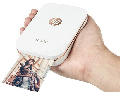 HP 惠普 Sprocket 100 便携蓝牙 照片打印机，送笔记本+照片纸799元（镇店之宝）