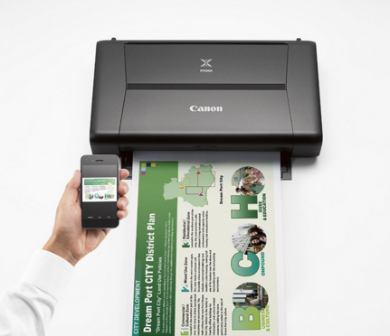 Canon 佳能 PIXMA IP110 无线移动打印机886.59元（直邮总共992元）