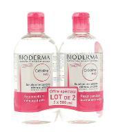 【0928】Bioderma 贝德玛 温和无刺激卸妆水 粉水 500ml 2瓶装【限购2件】