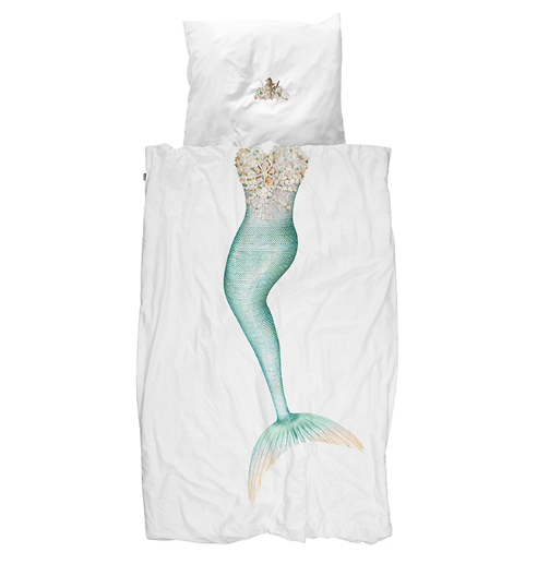 【包邮装】Snurk 美人鱼全棉单人被罩枕套 150x200cm 商品价格：439元