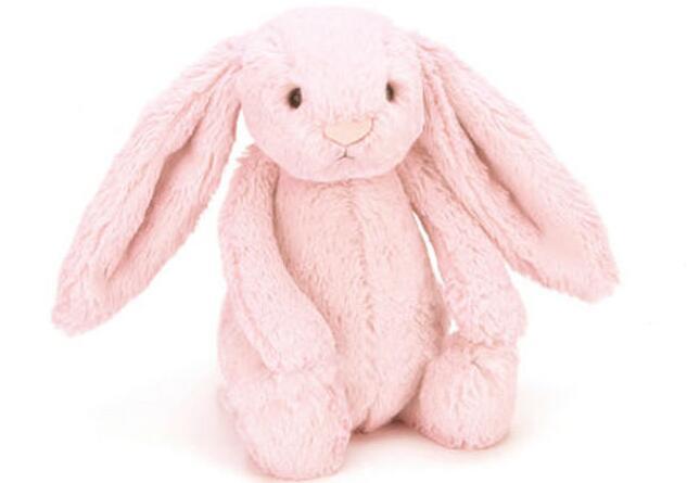 【包邮装】jellycat 邦尼兔 粉红色 中号 约31CM左右 优惠价格：175元