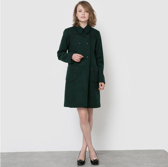 【法国LR】单件包邮：MADEMOISELLE R女士复古外套到手仅需451元！