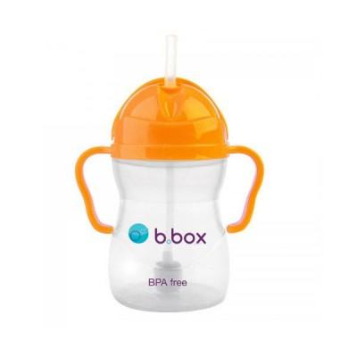 【新西兰KD】【单品抄底价】B.Box 宝宝水瓶 重力饮水杯 标准型 240ml 橙色 NZ$14.6/约￥67