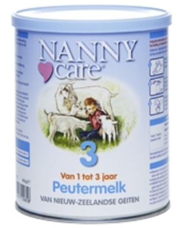 【荷兰DOD】Nanny Care 婴儿羊奶粉 3段（适合1岁以上婴幼儿）900g