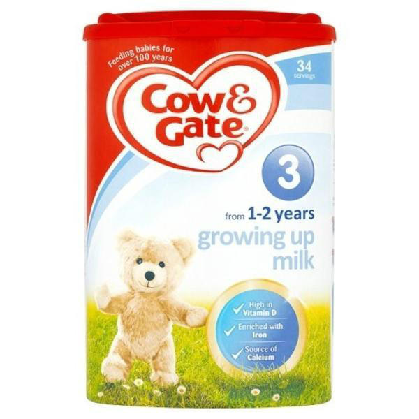 【奶粉满减】Cow & Gate 牛栏 幼儿配方奶粉3段 （1-2岁幼儿）900g 