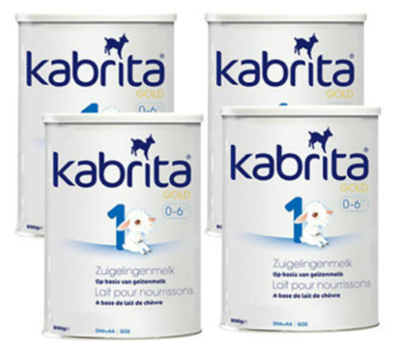 【荷兰DOD】Kabrita 佳贝艾特 金装羊奶粉800g 4罐组合装（1段、2段、3段均有货）