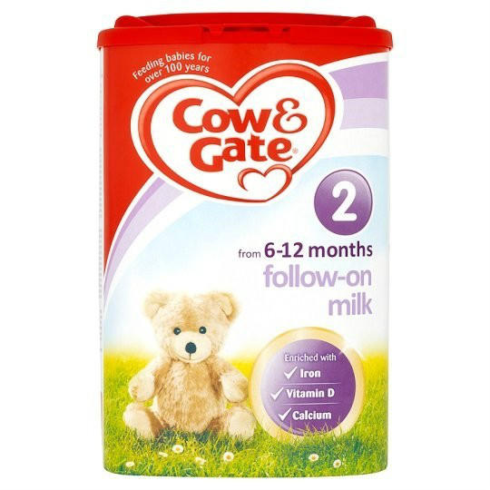 【奶粉满减】Cow & Gate 牛栏 婴儿配方奶粉2段（6-12m）900g