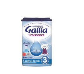 Gallia 佳丽雅 3段 成长奶粉 800g【限购4件】​€18.89（约￥148.3）