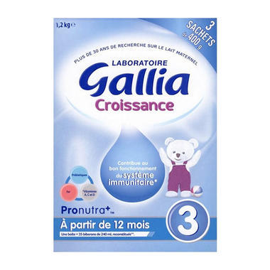 Gallia 佳丽雅3段近母乳配方奶粉 1200g【限购4件】