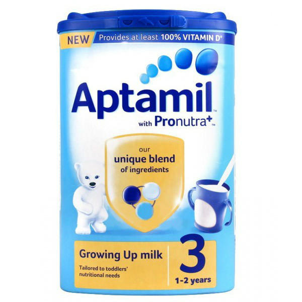 【奶粉满减】Aptamil 爱他美 幼儿配方奶粉3段 （1-2岁幼儿）900g