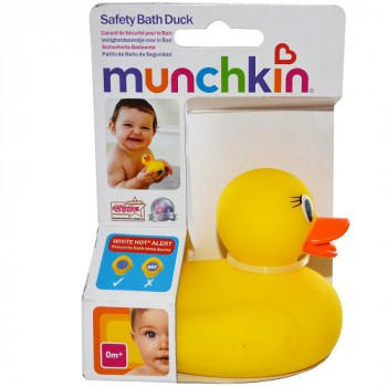 【满88澳立减9澳】Munchkin 麦肯齐 婴儿感温变色澡盆玩具鸭
