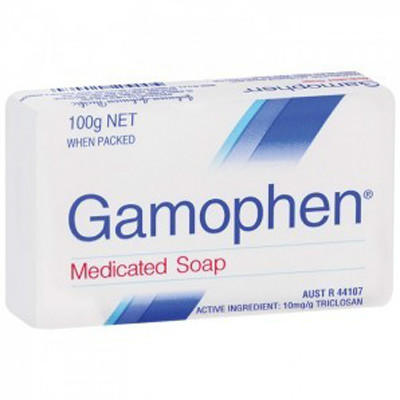 ​【澳洲RY药房】【极速补货】Gamophen 药皂抗菌皂（后背祛痘 止痒 清洁 神奇香皂）100g