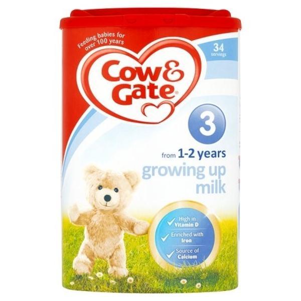 【热销推荐】Cow & Gate 牛栏 幼儿配方奶粉3段 （1-2岁幼儿）900g
