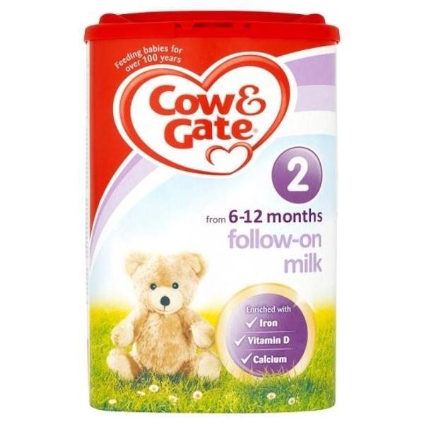 【奶粉满65镑立减3镑】Cow & Gate 牛栏 婴儿配方奶粉2段（6-12m）900g