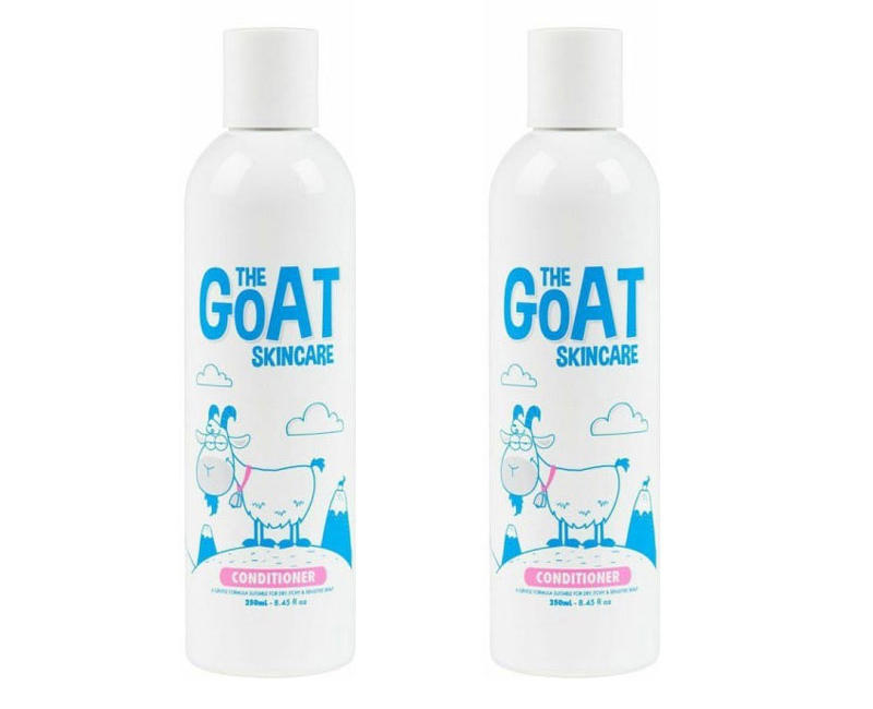 【2件包邮装】The Goat Skincare 澳洲纯天然山羊奶保湿护发素 2250ml 优惠价格：85元