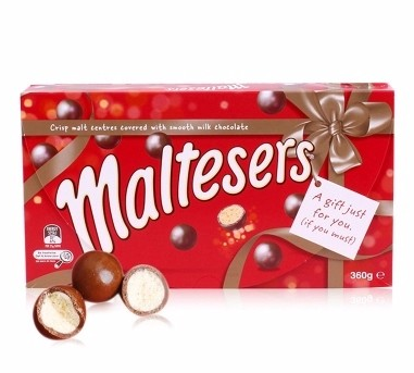 【圣诞 满75纽免邮】Maltesers麦提莎麦丽素夹心巧克力球360g 礼盒装零