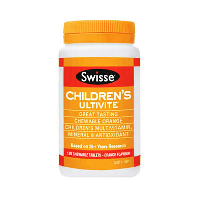 【澳洲RY药房】Swisse 儿童专用复合维生素（多矿物质/抗氧化） 120片