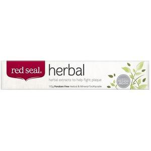 【澳洲P4L药房】Red Seal 红印 天然植物精华牙膏 防蛀去火 110g