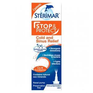 【免邮+8折】Sterimar 施地瑞玛 小海豚 鼻腔喷雾 Stop & Protect 系列 对抗感冒 抗感染 20ml