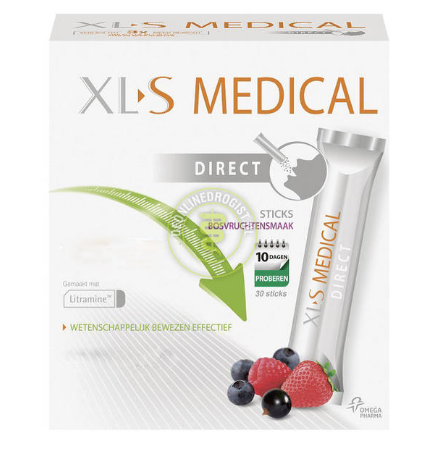 【荷兰DOD】XL-S Medical 天然植物纤维阻脂阻糖瘦身粉 30包