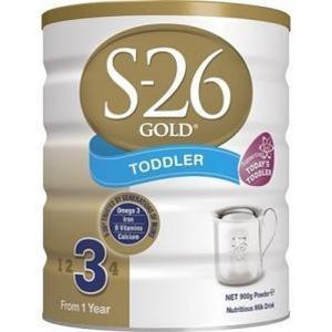 【澳洲P4L药房】S-26 澳洲惠氏 金装婴幼儿配方奶粉 3段 900g