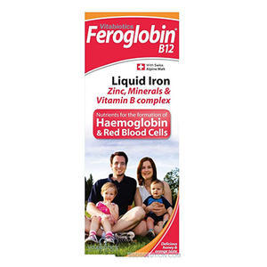 【畅销8折】Vitabiotics Feroglobin 儿童孕妇补铁锌维生素B12液体营养液 200ml
