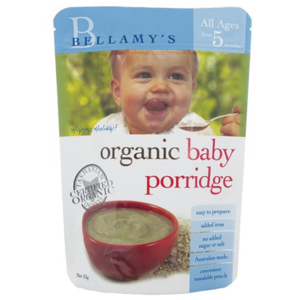 【澳洲P4L药房】Bellamy's 贝拉米 有机婴幼儿营养泥粥 125g