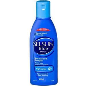 【澳洲P4L药房】Selsun Blue 蓝瓶 去屑洗发水（适合中干性发质） 200ml