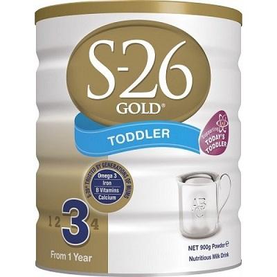 【澳洲RY药房】S-26 澳洲惠氏 金装婴幼儿配方奶粉 3段 900g