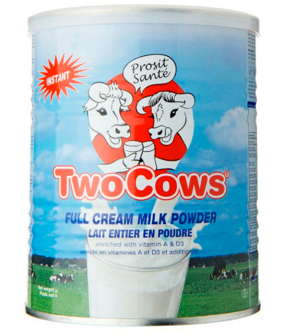 【荷兰DOD】Two Cows 淘高斯 全脂高钙奶粉 罐装（3岁及以上成人适用）