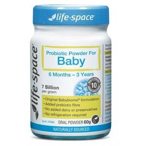 【澳洲P4L药房】【限时特价】Life Space Baby 婴儿益生菌粉 (调节肠胃/增强免疫力) 60g