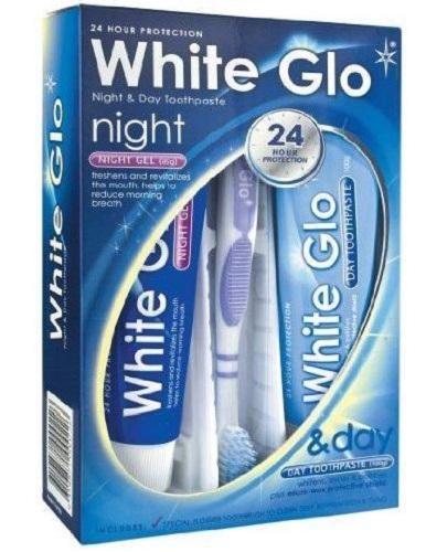 【澳洲RY药房】White Glo惠宝 日夜美护牙膏套装（附超柔去渍牙刷）