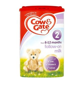 【满65镑减3镑】Cow & Gate 牛栏 婴儿配方奶粉2段（6-12m）900g