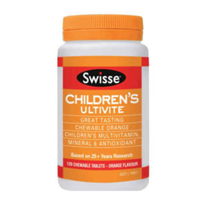 【澳洲P4L药房】【会员专享价】Swisse 儿童多种维生素多矿物质抗氧化草本营养片 120片