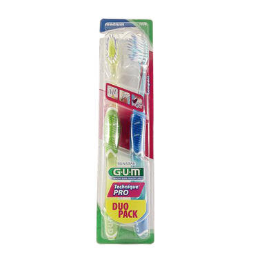 【83折】Gum 全仕康 新科技清洁型全效牙刷 2支