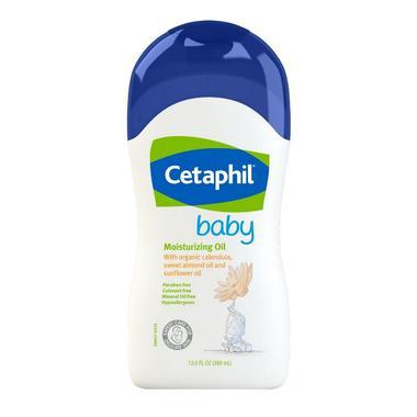 【美国Babyhaven】【极速香港仓】Cetaphil 丝塔芙 婴儿保湿润肤油 13.5盎司（约395毫升）