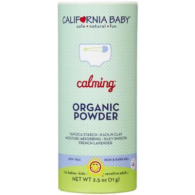  【美国Babyhaven】California Baby 加州宝宝 有机爽身粉 不含滑石 2.5盎司