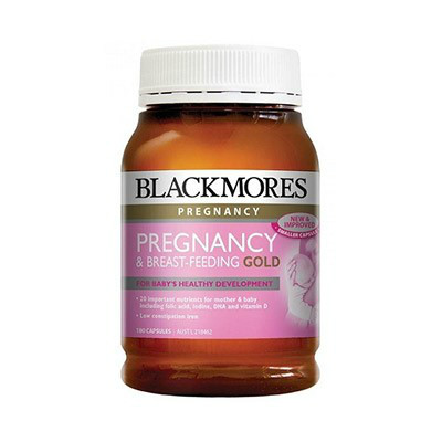 【澳洲RY药房】BLACKMORES 澳佳宝 孕期/哺乳期黄金营养素(富含叶酸、DHA) 180粒